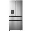 Hisense RF540N4WIE - Frigorifero Americano, 302 Litri, Classe E, No Frost, Inox