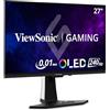 VIEWSONIC XG272-2K-OLED Gaming Monitor - QHD, 240Hz, USB-C, weiß - 0,02ms, AMD FreeSync Premium, HDMI, DisplayPort,