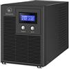 Atlantis A03-HP3003P Gruppo di Continuità Onda Sinusoidale Pura 2000VA 1400W Line Interactive, display LCD, porta USB-HID, 6 uscite IEC, 2 batterie 12V-9Ah, porta seriale RS232, slot per SNMP, softwar