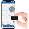 TKMARS Micro Localizzatore GPS Spia, Mini GPS con APP senza abbonamento, monitoraggio in tempo reale Microchip nascosto GPS Tracker per Auto Bambini Anziani Valigia