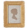 L'Oca Nera Cornice Foto Portafoto da Appoggio Foto 10x15 cm Orientabile Verticale Orizzontale Portaritratti Oro