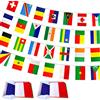 LoveVC 2 set di 29 bandiere di lingua francese, 29 m, 58 bandiere