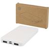 Power bank 10000 mAh e 10 W in plastica riciclata Intan personalizzate o neutre