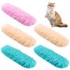FDGGT Cuscino in Peluche A 5 Pezzi, Peluche per Gatti, Giocattolo Interattivo per Gatti, Forniture per Animali Domestici, Giocattolo per Gatti da Interno