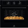 Electrolux Serie 300 Forno Multifunzione, Capacità 68 L, EOH2H044K, Classe A+, Pulizia AquaClean, Cottura Uniforme, Funzione Pizza, 589x594x568 mm, Nero