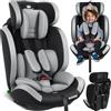 KIDIZ® Seggiolino auto per bambini Seggiolino per bambini | Seggiolino auto Guscio con sedile | 9 kg - 36 kg 1-12 anni | gruppo 1-2 -3 | universale | Classic