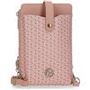 Pepe Jeans Megan, Portafogli, Portafogli, Portafogli, Portafogli di Diverse dimensioni, Rosa, Nero e Cammello, Realizzato in Ecopelle., Rosa, Taglia unica, Tracolla