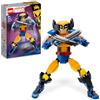 LEGO Marvel Personaggio di Wolverine, Set con Action Figure Costruibile degli X-Men con 6 Elementi Artiglio, Gioca ed Esponi gli Iconici Supereroi da Collezione 76257