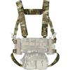 KRYDEX GEAR Imbracatura tattica a tracolla e cinghia posteriore per MK3 MK4 D3CRM Chest Rig