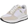Guess Energy, Scarpe da Ginnastica Donna, White Grey 140, 38.5 EU