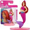 Af Interni Mattel - Barbie Micro doll Sirena con Luci Arcobaleno, 7 cm circa, HBC23