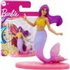 Af Interni Mattel - Barbie Micro doll Sirena raimbow marmaid, 7 cm circa, HBC24