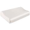 THXSILK Federa in seta di gelso da 19 momme, per cuscino Contour in memory foam, in lattice, per cervicale, lavabile (bianco naturale, 50,8 x 30,5 x 9,9 cm/6,9 cm, confezione da 1)