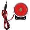 Uxsiya Mini sirena, allarme 6 - 12 VDC multifunzione, funzione autonoma, riconoscimento dello stato di dimensioni compatte con design super tweeter per esterni