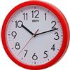 Unity Orologio da parete Unity, Hastings, Silenzioso, Moderno, Rosso, 22 cm