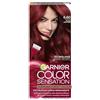 L'Oréal Paris Garnier Color Sensation Coloration - Rosso profondo 6.60 - Colorazione crema permanente - tutti i tipi di capelli - Colore fino a 10 settimane e copre i capelli bianchi 100%