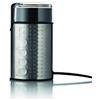 Bodum 11160-57EURO-4PL Bistro - Macinacaffè elettrico, 150 W, in acciaio INOX cromato opaco