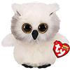 TY- Gufo di Austin-Boo Med Owl Animale di pezza, Multicolore, 24cm, 36480