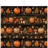 Generic Tappetino scolapiatti autunnale per bancone della cucina, assorbente a forma di zucca e foglia, comodo tappetino in microfibra per asciugare il bancone della cucina, decorazione autunnale, 40,6 x 45,7