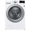 LG F1P1CN4WC Lavatrice a Carica Frontale Maxi Capacità 15kg, 1100 giri/min, Serie P1, AI DD, TurboWash, Wi-Fi, Smart Diagnosis, Motore Inverter Direct Drive, Libera installazione, Bianca