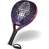 MATCHU - Racchetta Padel per Principianti - Incl. Borsa per il Trasporto - Telaio in Carbonio 100% - Strato in Fibra di Vetro - Morbida Schiuma EVA - Tecnologia di Presa 3D (Bear)