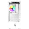 Noua case atx nexus p200 bianco 0.5mm spcc 2, usb3.0/2.0 , fan argb front, glass