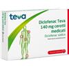 TEVA ITALIA DICLOFENAC 140mg10Cer.Med.TEVA