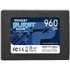 PATRIOT - Ssd Patriot 960gb Burst Elite 2.5' Sata3 Read: 450mb / Write: 320 Mb / S - Pbe960gs25ssdr