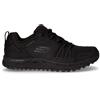 SKECHERS Escape Plan Scapa Da Trail Running In Ecopelle Nero - Uomo - Nero