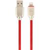 CAVO RICARICA USB - LIGHTNING CC-USB2RAMLM-1MR 1MT ROSSO