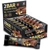 NET INTEGRATORI 2BAR Protein Bar Crunchy 2 barrette da 30g confezione 12 pezzi CREMA DI NOCCIOLA