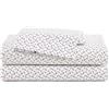 Tommy Hilfiger - Set di lenzuola, in percalle di cotone con federe abbinate, Crisp & Cool, qualità premium Home Essentials (Atlantic Anchors Red, Twin XL)