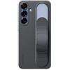 Samsung Standing Grip Case cover con cinturino e funzione cavalletto per Galaxy S25+, Black