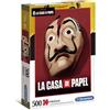 Puzzle La Casa di Carta: Maschera 500 pezzi Clementoni