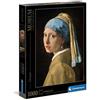 Puzzle La Ragazza con l'Orecchino di Perla 1000 Pezzi Museum Vermeer Clementoni