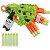 NERF Zombie Strike Alternator Blaster -- Fires 3 Ways -- Includes 12 Official Zombie Strike Elite Darts - for Kids, Teens, Adults