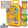 Lotto Pokemon Piccola Valigia Pikachu e Giapponese DAGASHI Foods Snack Okashi Set 1...