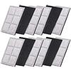 Sunydog 12 pezzi di filtri di ricambio compatibili con i filtri per fontana d'acqua per gatti Drinkwell Platinum
