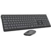 Vultech Tastiera Vultech con mouse Nero [KM-851W]