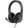 Trust Cuffie Trust Ayda Max A padiglione 3.5mm Da ufficio con microfono Nero [25460]