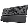 Trust Tastiera Trust Keyra Multi-dispositivo ergonomica Wireless/Bluetooth/Usb QWERTY IT Nero [25706]