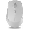 Rapoo Mouse Rapoo M300 Silent Ottico RF Wireless/Bluetooth/Usb Ambidestro 1600dpi Grigio chiaro [18047]
