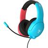 Turtle beach Cuffie Turtle Beach Airlite Fit a padiglione per Gaming 3.5mm con microfono Nero/Blu/Rosso