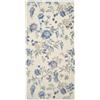 PiP Studio Telo Bagno Secret Garden Pip Studio in spugna WhiteBlu