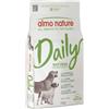 ALMO NATURE 12 kg Almo Nature Daily Dog Alimento Completo Cibo Secco Crocchette Croccantini di Mantenimento per Cani Adulti di Tutte le Taglie con Agnello e Pollo Fresco
