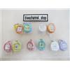 Bandai Tamagotchi Miniature Charm Collection 4 Figure Set Completo di 10 Gashapon