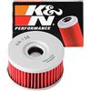 K&N Filtro Olio Powersports - Cartuccia 60x32mm compatibile con Suzuki, Beta (KN-136)