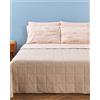 I Magazzini Sorriso Completo letto in puro cotone fantasia a righe Linea Direction - BASSETTI