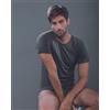I Magazzini Sorriso ART. 142 MAGLIA UOMO MEZZA MANICA GIROCOLLO IN JERSEY DI COTONE - MORETTA
