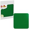 LEGO DUPLO Classic Base Verde, Set Piastra Giocattolo per Mattoncini da 16x16 Bottoncini per Costruzioni Creative,,Eta 18 +mesi